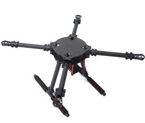 Kit de Marco de Quadcopter de Fibra de Carbono LJI <span class=keywords><strong>X4</strong></span> <span class=keywords><strong>PRO</strong></span> 3K X400 X450 X500 X550 con Soportes de Motor de Metal Mejorados, Cuerpo de Dron DIY para APM PIX - Product Image 1