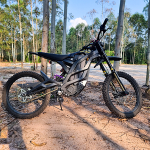 Motocicleta eléctrica de rango de 120km IP67 impermeable 10KW potente Motor sin escobillas neumáticos todoterreno bicicleta eléctrica de Cross - Product Image 1
