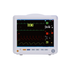 Monitor Veterinario Multiparamétrico Portátil de 12.1 Pulgadas de Alta Resolución para Cirugía Animal y UCI, Certificado CE Clase <span class=keywords><strong>II</strong></span>, 1 Año de Garantía - Product Image 1