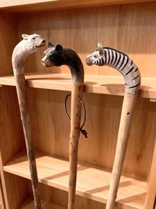 Customized Wooden <strong>Walking</strong> <strong>Stick</strong> with Animal Shape for Hiking Camping - Product Image 3