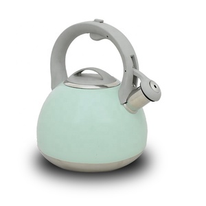 Grands théières en acier inoxydable de grande qualité, multicolores, logo personnalisé en gros, 2,0 L/2,5 L/3 L, écologiques, compatibles avec l'induction au gaz - Product Image 2
