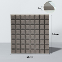 Système de plafond acoustique modulaire moderne pour couches de mousse insonorisées pour studio de conférence entrepôt chambre et chambres d'hôtel