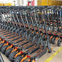 Trottinette électrique pliable compacte pour adultes, 250W, freins à disque doubles, batterie 48V 26Ah, autonomie maximale de 60 km, vitesse de 25 km/h, conduite en ville