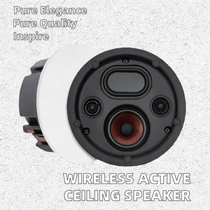 ลำโพงติดเพดาน PEL <span class=keywords><strong>Tweeter</strong></span> สองตัว 30W 8 โอห์ม พร้อมเบสเรดิเอเตอร์แบบ Passive สำหรับใช้ในบ้าน ระบบเสียง และโครงการในห้องน้ำ - Product Image 3