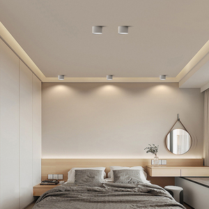 Siêu mỏng chống chói <span class=keywords><strong>Led</strong></span> Downlight 220V trong nhà trần ánh sáng cho nhà bếp cố định 3000K CCT COB chip 5W-15W tùy chọn điện - Product Image 5