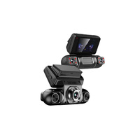 Caméra embarquée 4K+1K*3 à quatre canaux d'enregistrement, écran IPS 3 pouces, GPS, étanche, grand angle, vision nocturne, capteur G, 1 an de garantie, boîte noire pour voiture