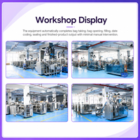 Machine de remplissage et de scellage automatique de sachets préformés, machine d'emballage rotative à 8 stations pour sachets Doypack à fermeture éclair