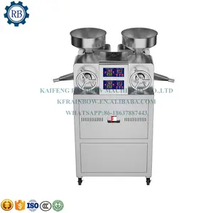 Full Automatic Double Heads Household Home Use Oil Extraction Making Edible Olive Oil Press Machine