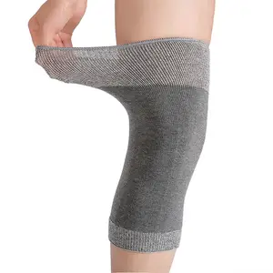 针织膝套可调节带改进循环压缩贴合支撑膝套