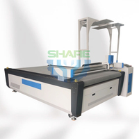 Machine de découpe CNC à couteau vibrant pour carton et cuir de sièges de voiture