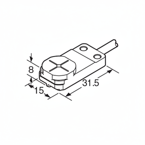 สำหรับ GX-F15A พานาโซนิคเป็นรูปสี่เหลี่ยมผืนผ้าอุปนัยเซ็นเซอร์ความใกล้ชิด - Product Image 1