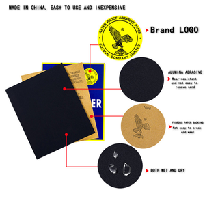 ورق سنفرة جاف من ماركة Oemeagle مقاس 9*11 بوصة، بالجملة، صنع في الصين، من كربيد السيليكون، مقاوم للماء، درجة 60 # -2000 #   قضيب مربع بسمك 10 مم وطول 100 مم - Product Image 4