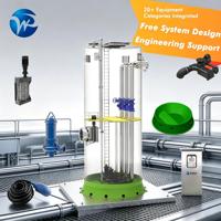 Système de levage des eaux usées souterraines avancé Wwtp pour un traitement efficace des eaux usées, équipement avec garantie d'un an