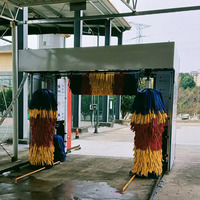 Machine à laver de voiture à 5 brosses Machine à laver de voiture automatique Système de lavage de voiture