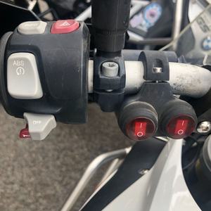 Pièces de moto, interrupteur de modification de moto, interrupteur étanche en alliage d'aluminium pour phare, interrupteur d'alimentation pour projecteur LED stroboscopique - Product Image 6