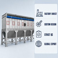 Système de ponçage multi-stations à bande large pour usine de meubles, avec jet pulsé, antistatique, nettoyage automatique et aspiration centralisée CE