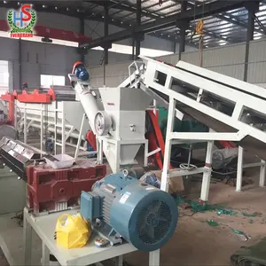 High Efficiency Pp Pe Film Recycling And Washing Line For Sale