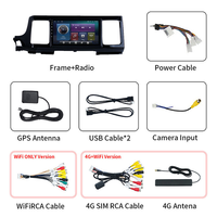 Stereo Mobil Android 9 Inci 1280X720 IPS Layar Sentuh CarPlay Android Radio Navigasi GPS Otomatis untuk Honda Elysion 2016 2017