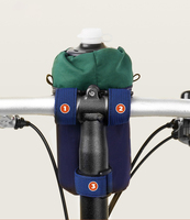 Logo personnalisé sport entraînement fronde porte-bouteille pochette magnétique Gym vélo guidon bouteille d'eau sac avec bandoulière