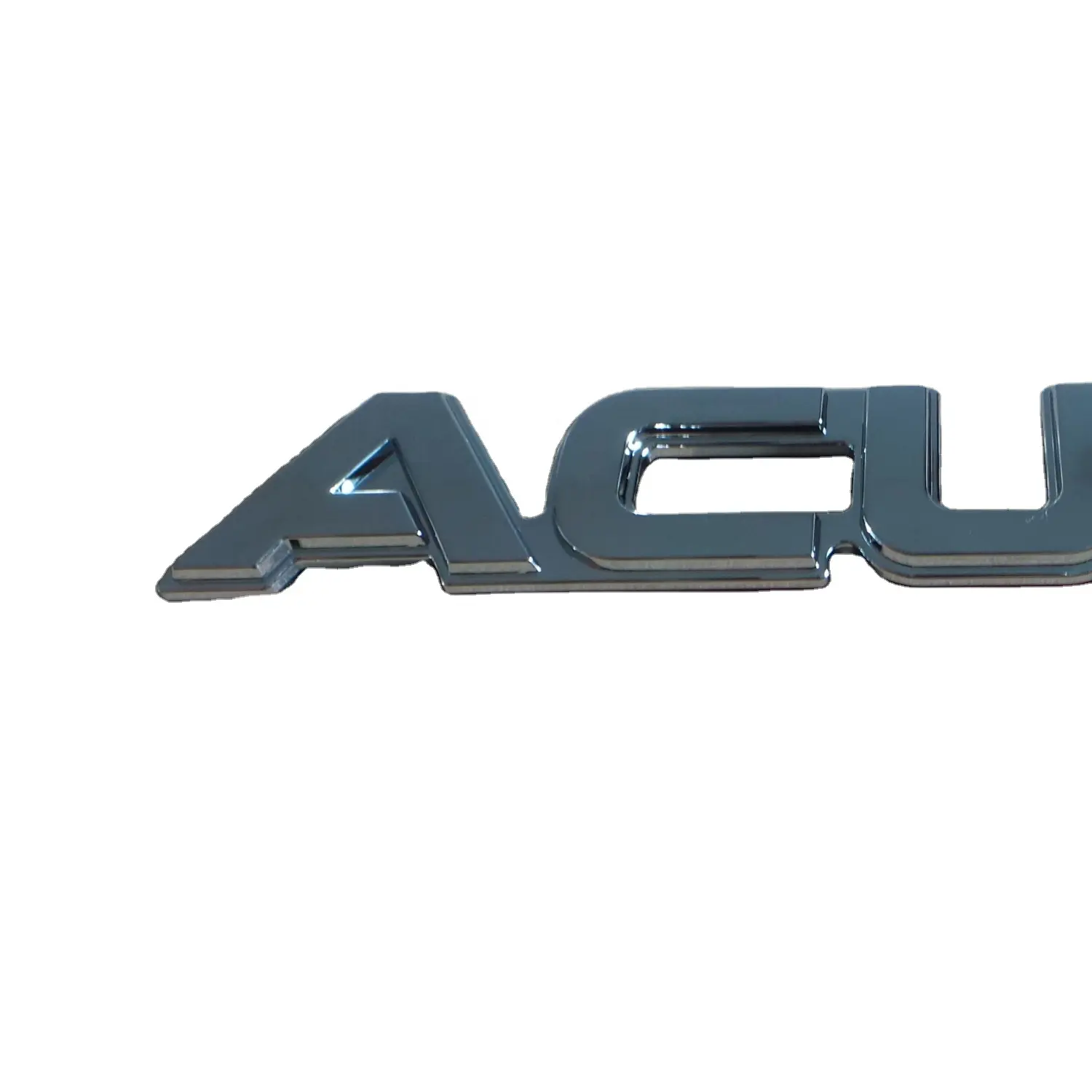 Hersteller ABS Auto aufkleber Chrom Silber Farbe Kunststoff Abzeichen Auto Logo Emblem