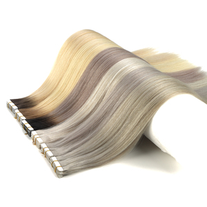 Extensiones de Cabello Remy Chino 100% al por Mayor, con Cutícula Alineada, Doble Trama, Suaves, Sin Caída, Color Claro, Cabello Liso Natural - Product Image 2