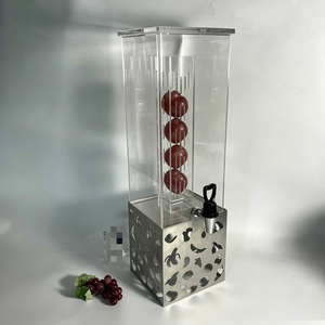 Supply High <b>Gloss</b> Thick Custom Acrylic Drink Dispenser With Faucet For Household Wedding Banquet Display - Product Image 1