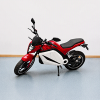 Moto électrique de course 3000W, moto à batterie au lithium Ducati moderne, OEM ODM