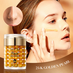 Hoge Effectieve Olie Controle 24K Goud Collageen Gezichtsverzorgingscrème, Lichte Rimpel Reparatie Gezichtscrème Peptide 24K Goud Gezichtscrème - Product Image 4
