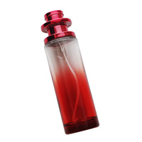 Botol Parfum Kaca Transparan Gradien 20ml 30ml Botol Kosmetik Kosong Botol Semprot Tekan