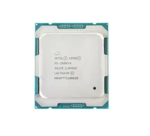 E5-2699V4 2,2 ГГц 22 ядра 55 МБ умный кэш 9,6 GT/S QPI TDP 145 Вт процессор процессора