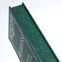 Impression de livres à couverture rigide laminée mate, bords imprimés personnalisés, détails en feuille d'aluminium, édition spéciale, roman de fiction, usine OEM