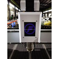 Machine de fraisage CNC 3 axes industrielle 2030 avec broche refroidie par air, table hybride et système de contrôle NC Studio pour MDF, contreplaqué et acrylique