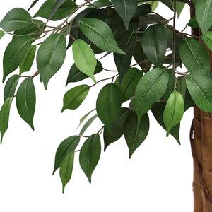 Arbre artificiel Banyan de 6 pieds, décoration intérieure/extérieure, feuilles en plastique et soie, pour la maison, accessoires de mariage - Product Image 3