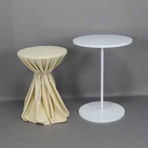 Modern Simple Wedding <strong>Poseur</strong> <strong>Table</strong> 80cm Height Round Metal Cocktail <strong>Table</strong> Set for Event Party Decor - Product Image 1