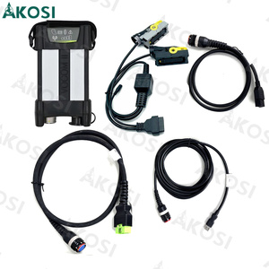 สายเคเบิลเครื่องมือวินิจฉัยรถบรรทุก VOCOM II (88894000) แบบ 8 พิน 88890306 +OBD2 OBDII 88890306+USB 88890305 + สายเคเบิลทดสอบ ECU - Product Image 4