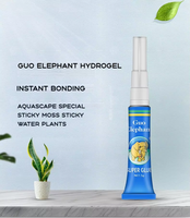 Gel Instantané pour Aquarium 5g, Mousse Chaude, Accessoires de Paysage pour Aquarium, Corail et Plantes, 200mL, Écologique