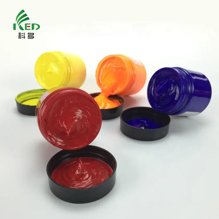 Made in China Silicone Resin Universal Color Paste Silicone Pigment For Clothing Screen Printing Textile Crafts Coloring