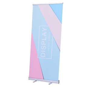 Supporto pubblicitario con Banner Roll up in alluminio Standard - Product Image 3