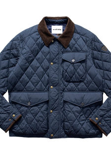 American Classic Beaton Veste de bombardier de chasse matelassée à fermeture éclair coupe-vent pour l'hiver à trois poches. - Product Image 3