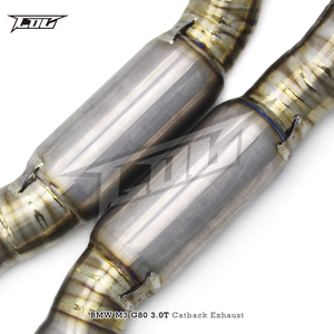 Système d'échappement Catback Boska en titane pour BMW M3/M4 G80/G82 3.0T 2019-2023 Performance Racing <span class=keywords><strong>Escape</strong></span>  Tuyau d'échappement Silencieux - Product Image 5