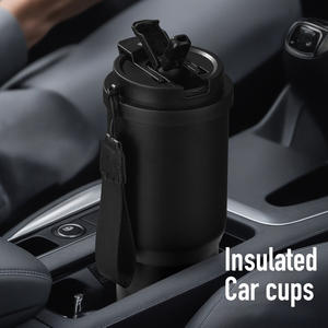 2025 nouveaux produits en gros <span class=keywords><strong>tasse</strong></span> à café sous vide à Double paroi 750ml gobelet en acier inoxydable avec corde - Product Image 3