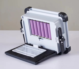 Projecteur solaire LED à intensité variable Speed Lighting, extérieur, batterie détachable, 100 W, portable, IP66, cinq - Product Image 3