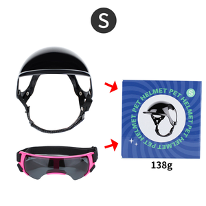 <span class=keywords><strong>Casque</strong></span> de moto pour animaux de compagnie avec trous pour les oreilles, <span class=keywords><strong>casque</strong></span> de sport pour chiens et chats - Product Image 4