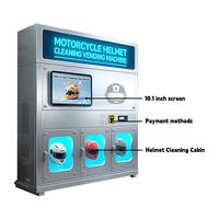 Machine de nettoyage de casques 24h/24, machine de nettoyage en libre-service à 3 compartiments, machine de stérilisation, usine source pour le commerce extérieur, OEM