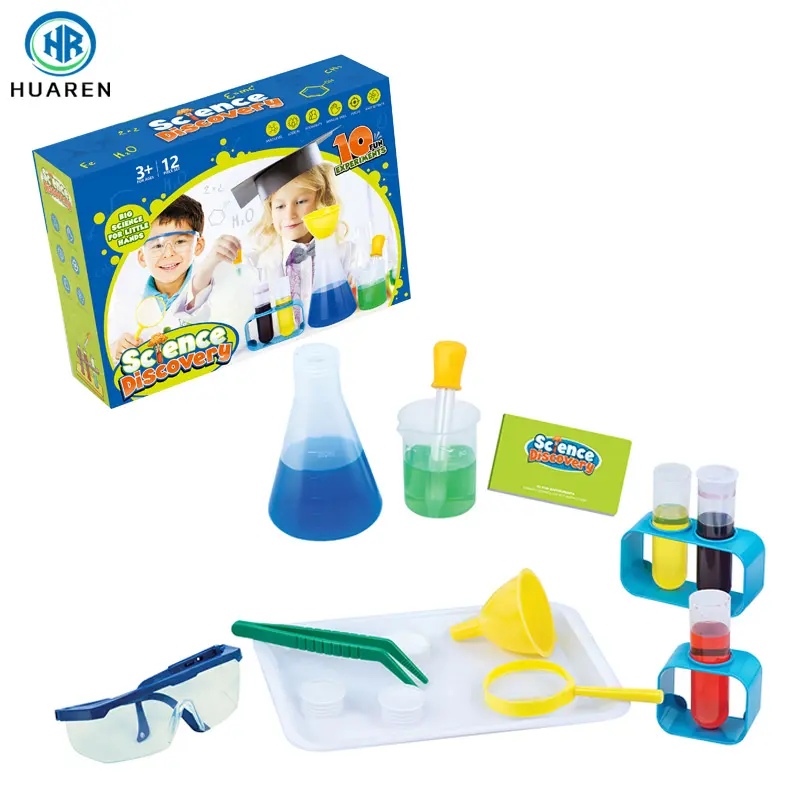 Incredibile Set di chimica in crescita di cristallo Kit da laboratorio Stem Educational Kids Science Experiment Kit Toy for Kids