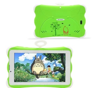 New 7 inch trẻ em gọi điện thoại Phiên bản máy tính bảng với khe cắm thẻ Sim kép, cài đặt sẵn trẻ em ứng dụng phần mềm và Silicone trường hợp bảo vệ - Product Image 3