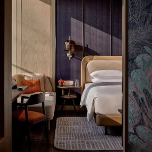 Hiện đại <span class=keywords><strong>LED</strong></span> chiếu sáng khách sạn phòng tắm Gương tủ sang trọng khách sạn đổi mới dự án vải đồ nội thất cho đồ nội thất khách sạn - Product Image 5