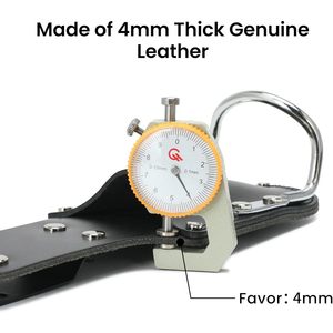 Soporte de martillo de acero resistente y cuero genuino, alicates duraderos para herramientas y funda para cuchillos, accesorios rápidos para usuarios de herramientas de jardín - Product Image 3