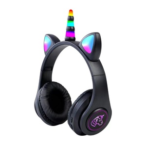 <span class=keywords><strong>Auriculares</strong></span> inalámbricos LED Unicorn Over-Ear para niños Principio dinámico Impermeable para <span class=keywords><strong>Apple</strong></span> JL Chipset Mic Incluido para niñas - Product Image 1