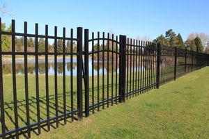 Clôture carrée moderne, pièces, en aluminium moulé, acier inoxydable galvanisé, robuste, panneaux de <span class=keywords><strong>balcon</strong></span> - Product Image 5